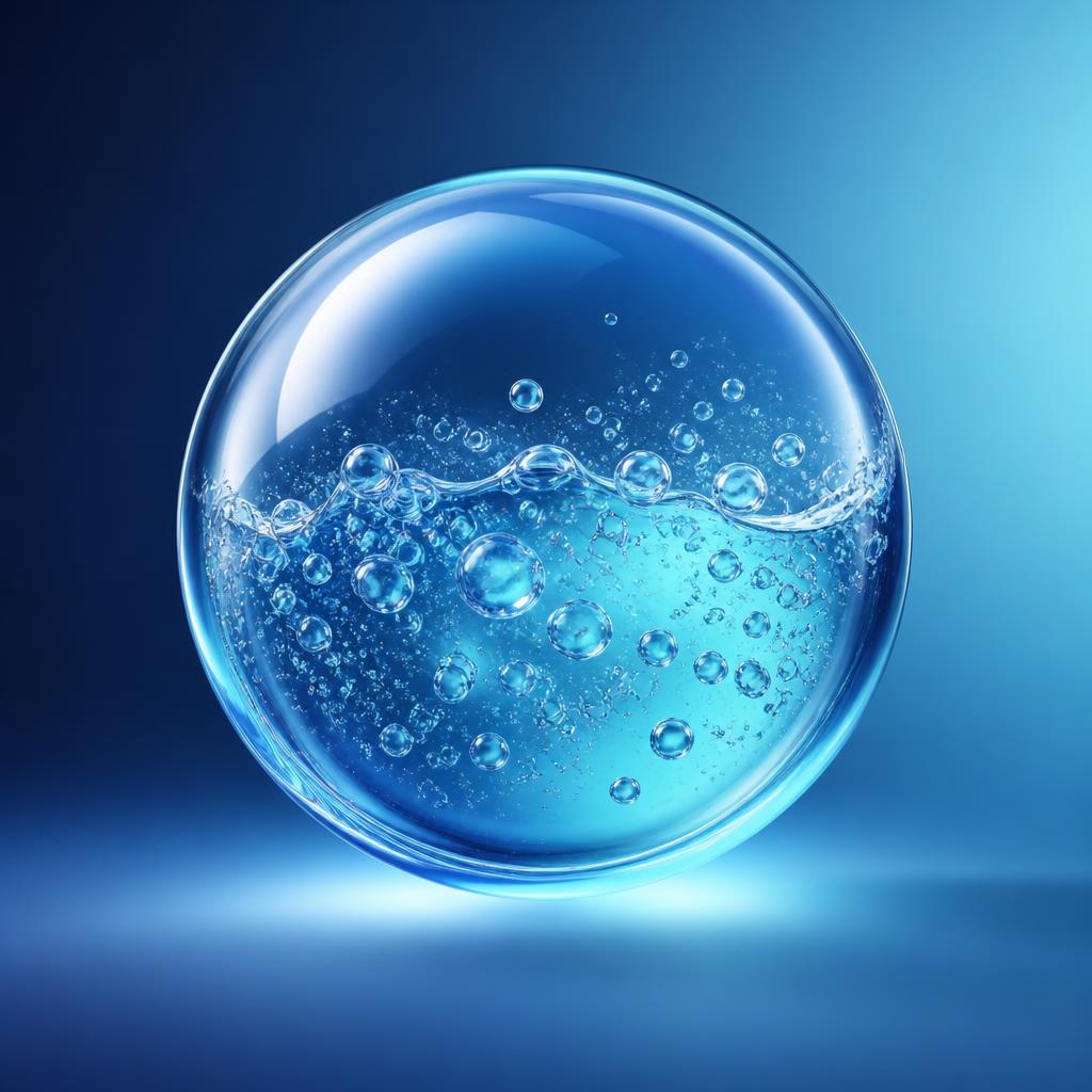 Glowing orb representing intelligent cleaning technology
